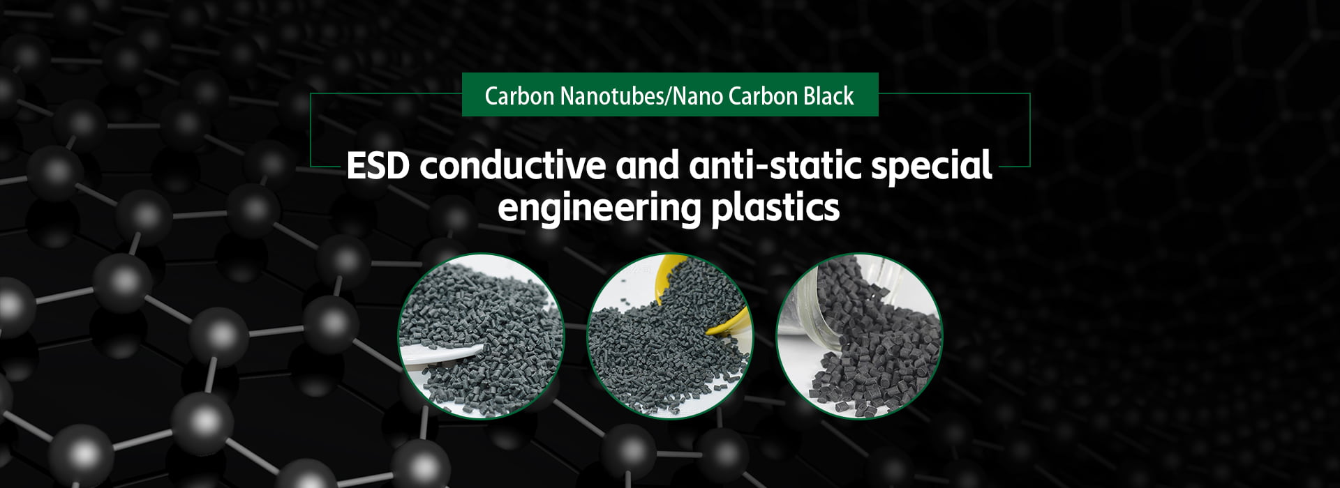 ESD conductive and anti-static plastic